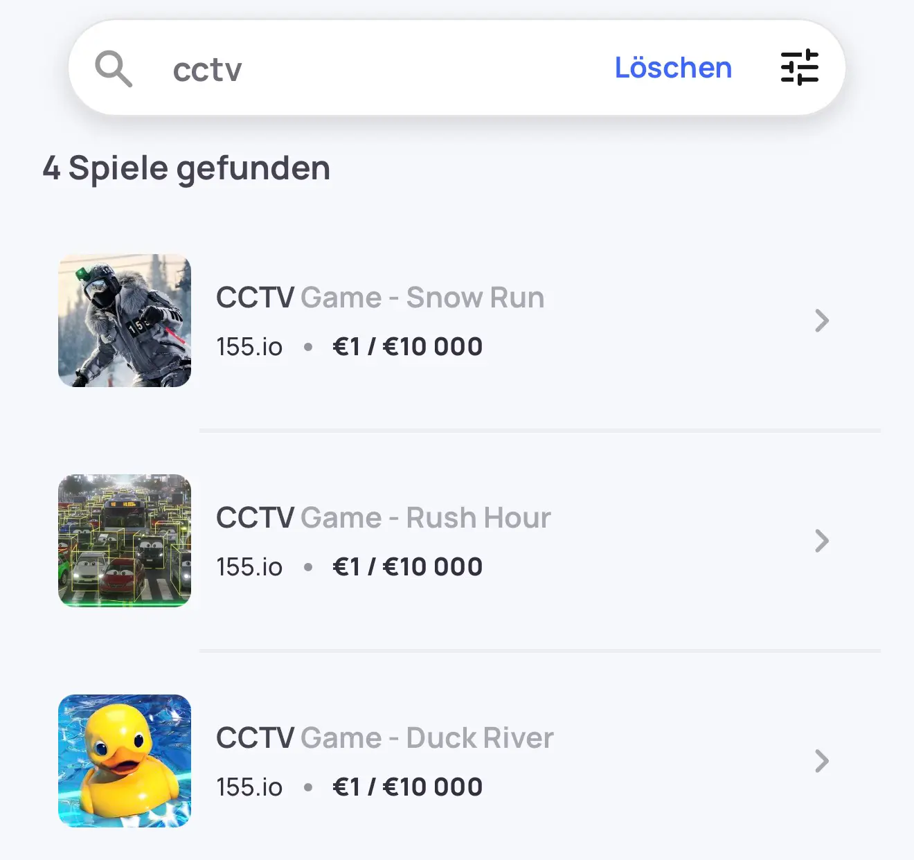 Suche nach CCTV